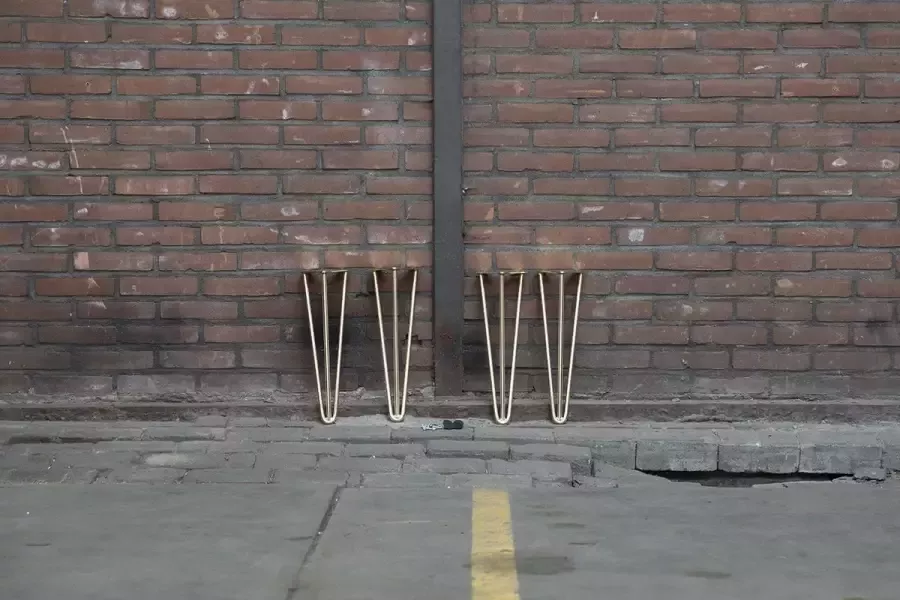 Nordstahl Set hairpin bankpoten Goud