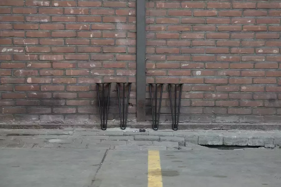 Nordstahl Set hairpin bankpoten Zwart