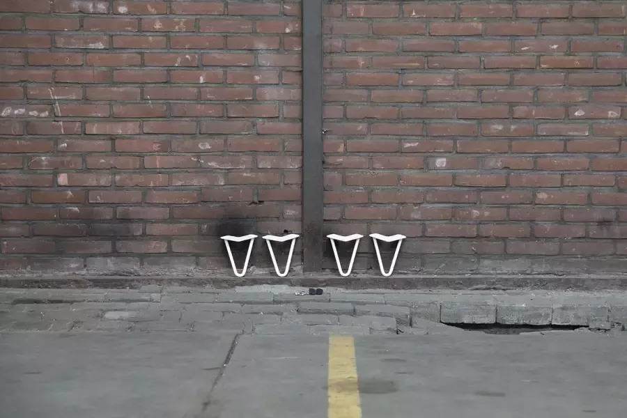 Nordstahl Set hairpin meubelpoten Wit