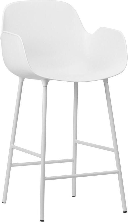 Normann Copenhagen Form Armchair Barkruk 65cm Wit