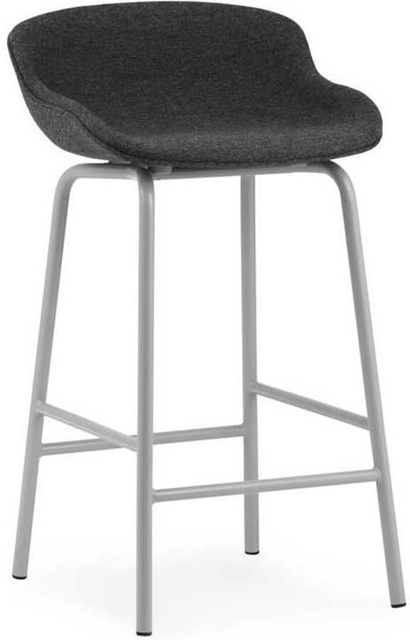 Normann Copenhagen Hyg Barkruk 65 Cm Full Upholstery Grijs Main Line Flax