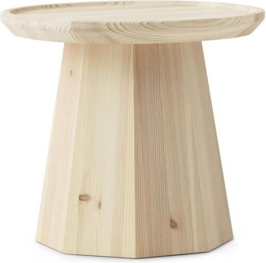 Normann Copenhagen Pine Bijzettafel pijnboom Ø 45 cm