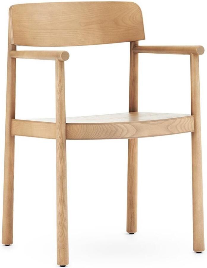 Normann Copenhagen Timb Eetkamerstoel Met Armleuning Naturel