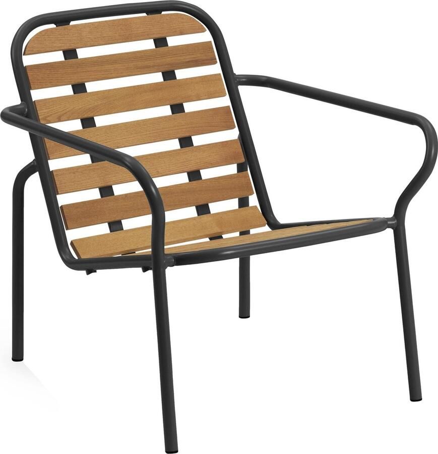 Normann Copenhagen Vig Loungestoel Robiniahout Groen