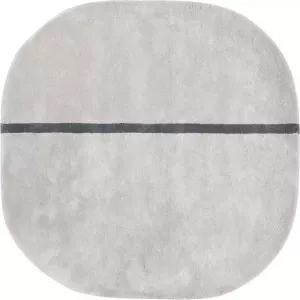Normann Copenhagen Oona vloerkleed grijs medium 140x140