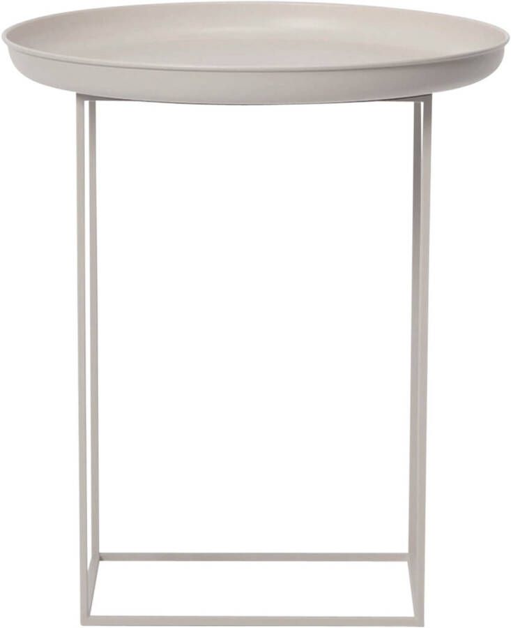 NORR11 Duke Side Table Bijzettafel Ø45 x H52 cm Lichtgrijs