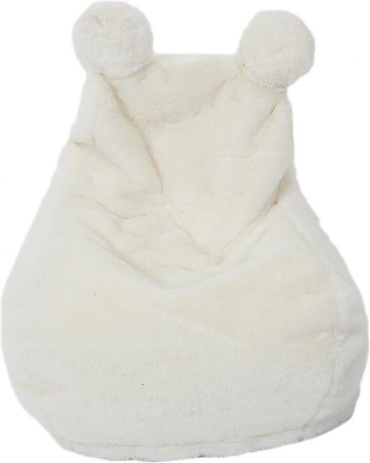 Northio Zachte Fauteuil voor Kinderen Wit