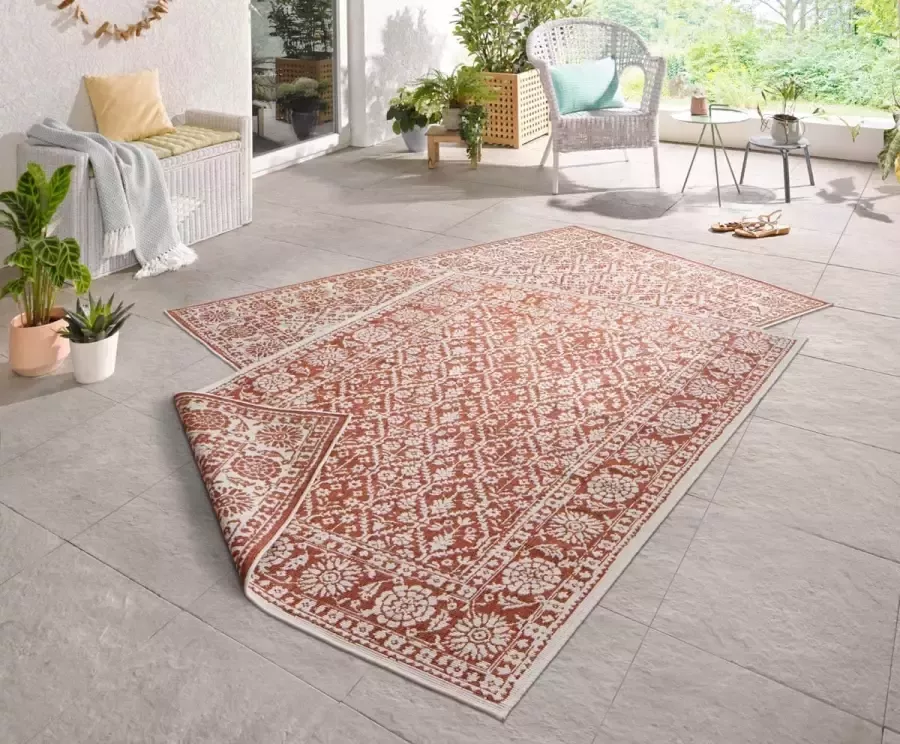 NORTHRUGS Vloerkleed Curacao Binnen- en buitengebruik loper weerbestendig balkon woonkamer waterbestendig