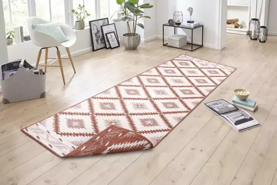 NORTHRUGS Vloerkleed Malibu Binnen- en buitengebruik weerbestendig balkon loper woonkamer waterbestendig - Foto 3