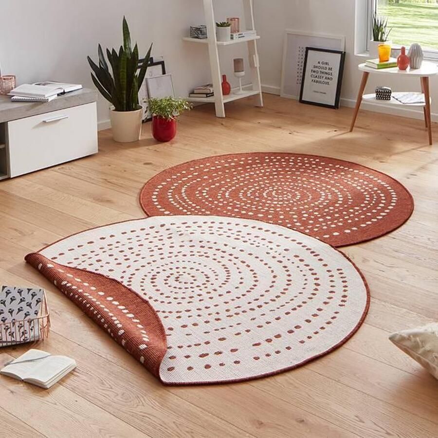 NORTHRUGS Vloerkleed Bali Geschikt voor binnen en buiten weerbestendig balkon tuin woonkamer waterbestendig