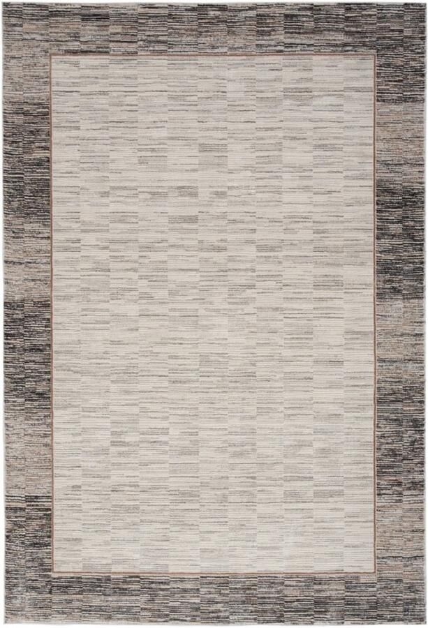 Nourison Vloerkleed Desire Grey Black DSR02 x 229 cm