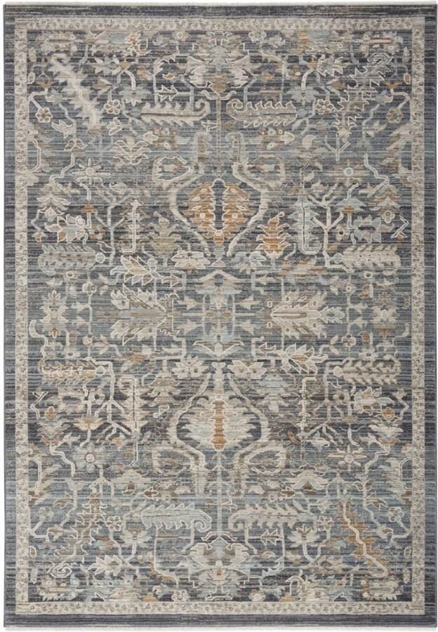 Nourison Vloerkleed Lynx Navy Multicolour LNX02 160 x 239 cm