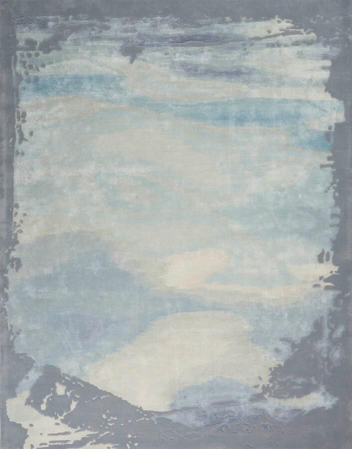 Nourison Vloerkleed Prismatic Seafoam Silver PRS19 x 297 cm