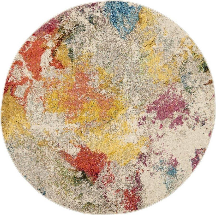 Nourison Vloerkleed Celestial R. Ivory Multicolour CES12 maat Ø 160 cm