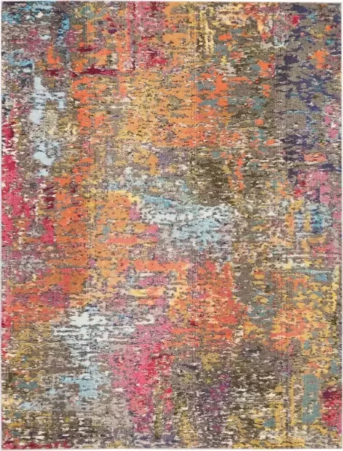 Nourison Vloerkleed 'Celestial Sunset CES14- Multicolor Veelkleurig 160 x 220 cm
