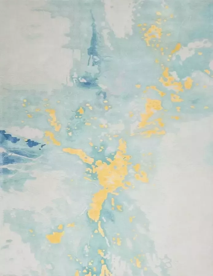 Nourison Vloerkleed Prismatic Seafoam Gold PRS26 x 175 cm