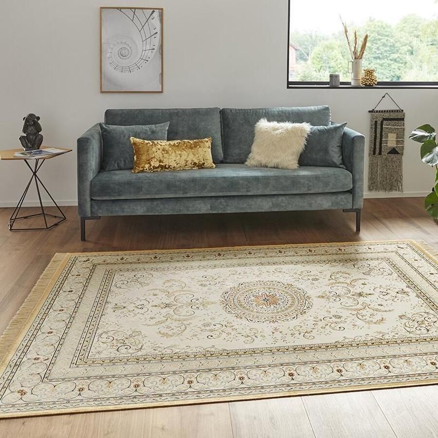 HANSE Home Vloerkleed Antiek Negar Oriëntaals met franje oriënt woonkamer slaapkamer eetkamer