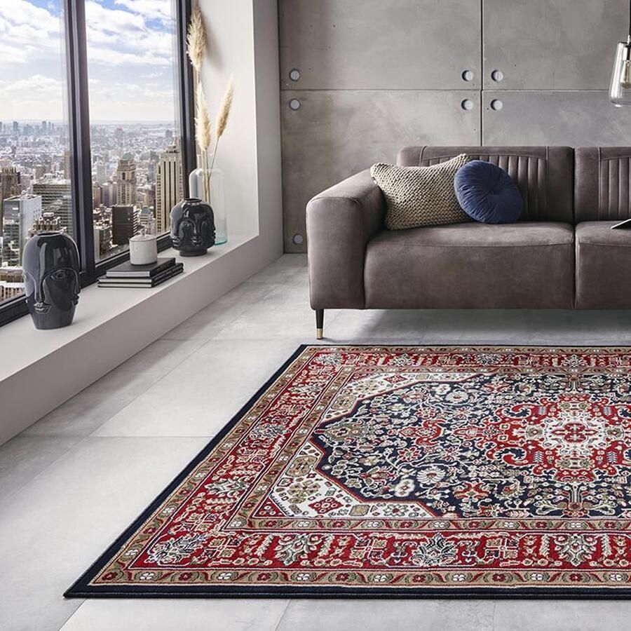 HANSE Home Vloerkleed Skazar Isfahan Kortpolig orient loper vintage eetkamer woonkamer gang