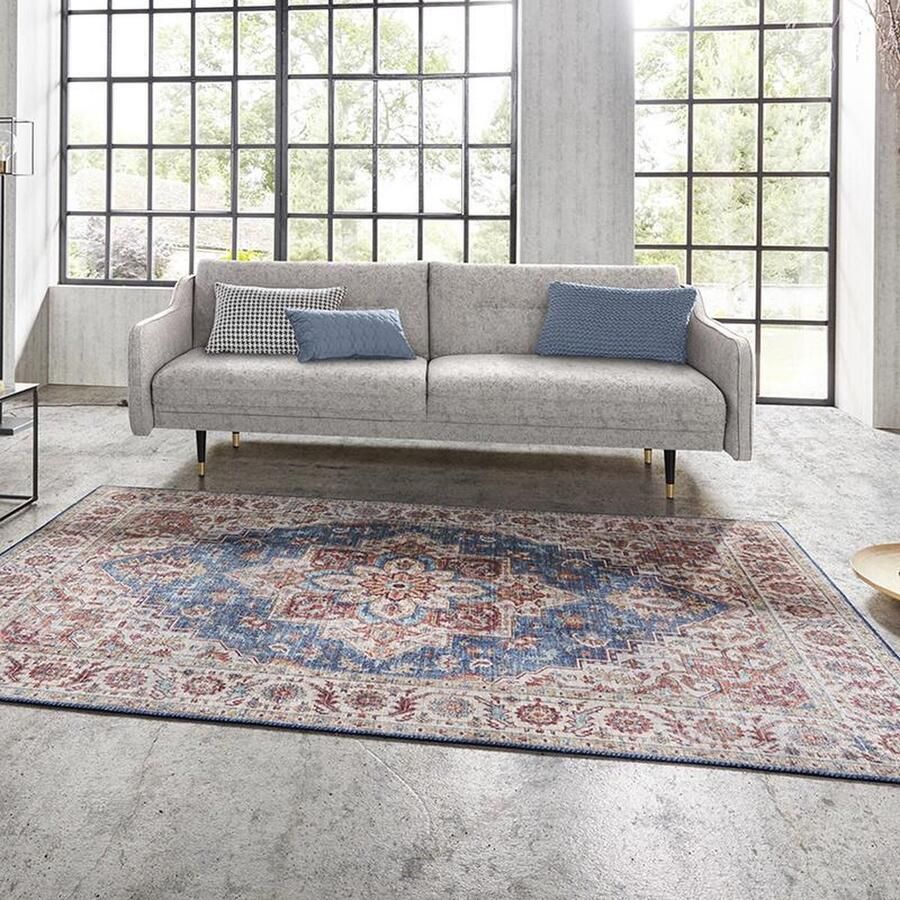 NOURISTAN Vloerkleed Anthea Oosters loper vintage woonkamer slaapkamer eetkamer