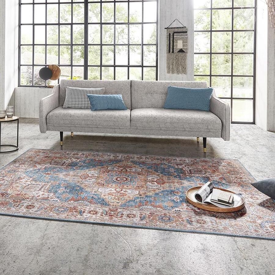 HANSE Home Vloerkleed Sylla Oosters loper vintage woonkamer slaapkamer eetkamer