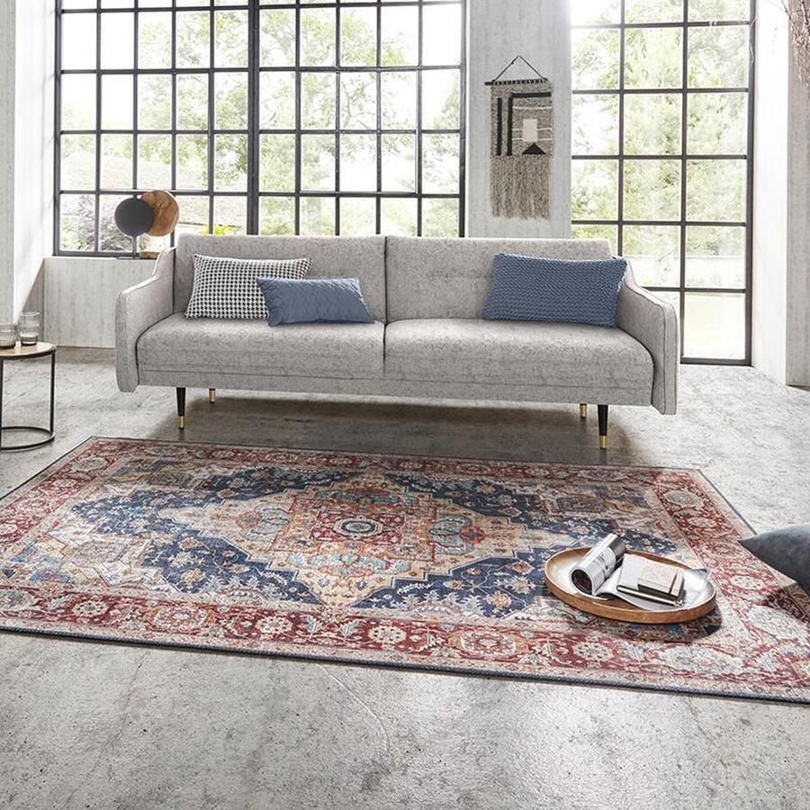 HANSE Home Vloerkleed Sylla Oosters loper vintage woonkamer slaapkamer eetkamer