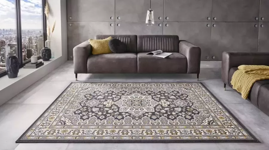 NOURISTAN Vloerkleed Parun Täbriz Kortpolig orient loper vintage eetkamer woonkamer gang - Foto 3