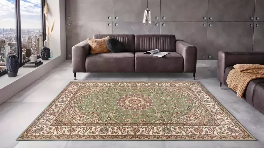 Nouristan Perzisch tapijt Zuhr groen 160x230 cm - Foto 3