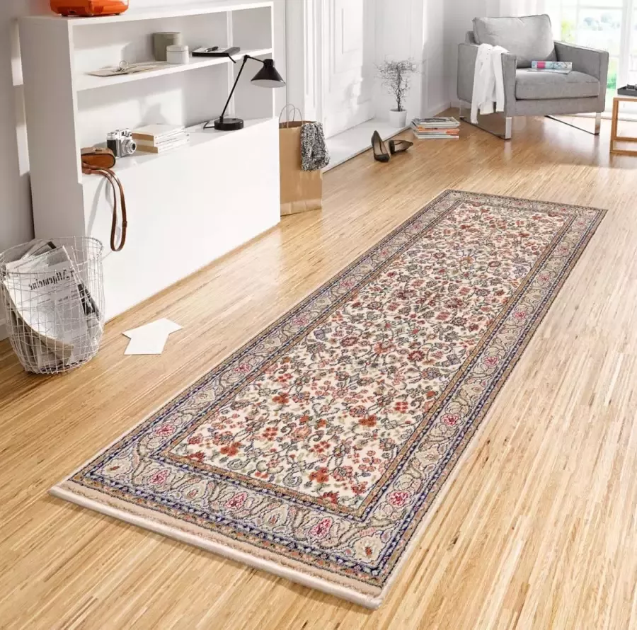 NOURISTAN Vloerkleed Aljars Korte pool oriënt look vintage-design robuust gemakkelijk in onderhoud afgehecht