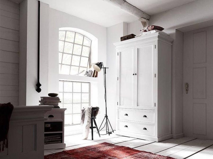 Nova Solo Kledingkast Wittevilla met deuren en lades