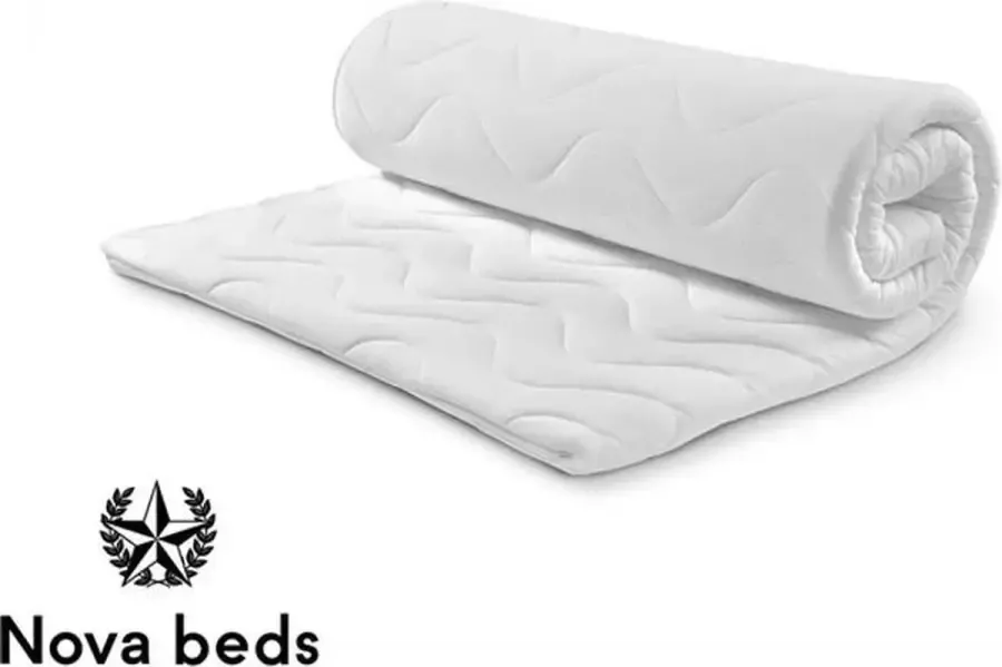 Novabeds Topdekmatras 80x200 |NASA Traagschuim 7 CM Topper matras