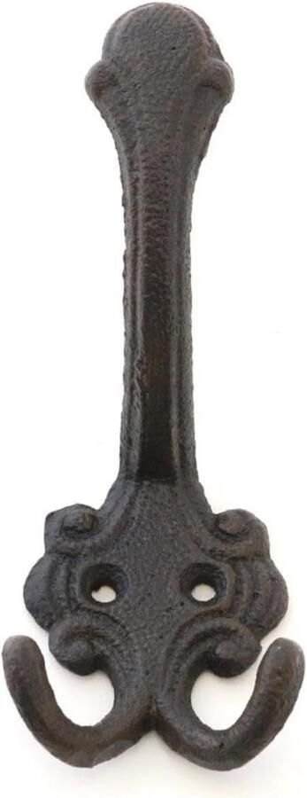 Novaliv gietijzeren wandhaken kapstokhaken 14x6x7 cm eenvoudig te installeren stabiel veilig ideaal voor wanddecoratie kapstok vintage stijl robuust duurzaam en elegant decoratie haak kapstokhaak