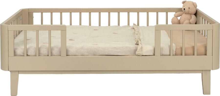 Novi at Home Juliette Peuterbed 70x140 cm Walnut inclusief laten bodem - Foto 2