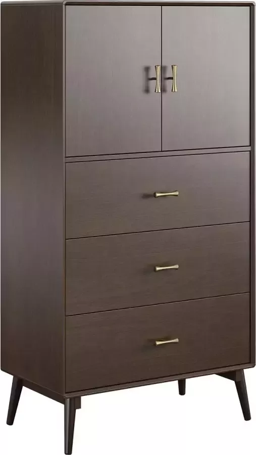 Loft24 Brittany|Dressoir met 3 lades in MDF Walnoot - Foto 2