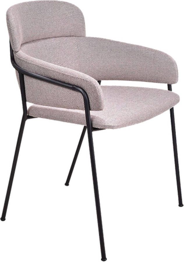 NUH Decoration MILA Chair -Metal Upholstered