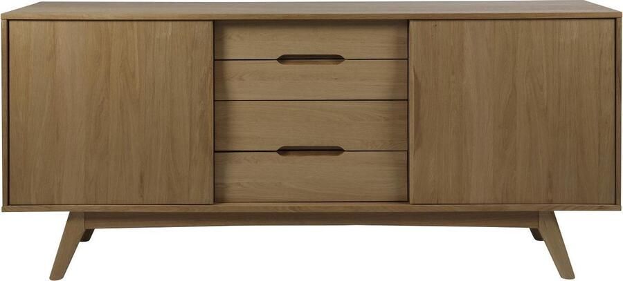 Giga Living Dressoir Naturel Eiken 180x44x84cm Mylla