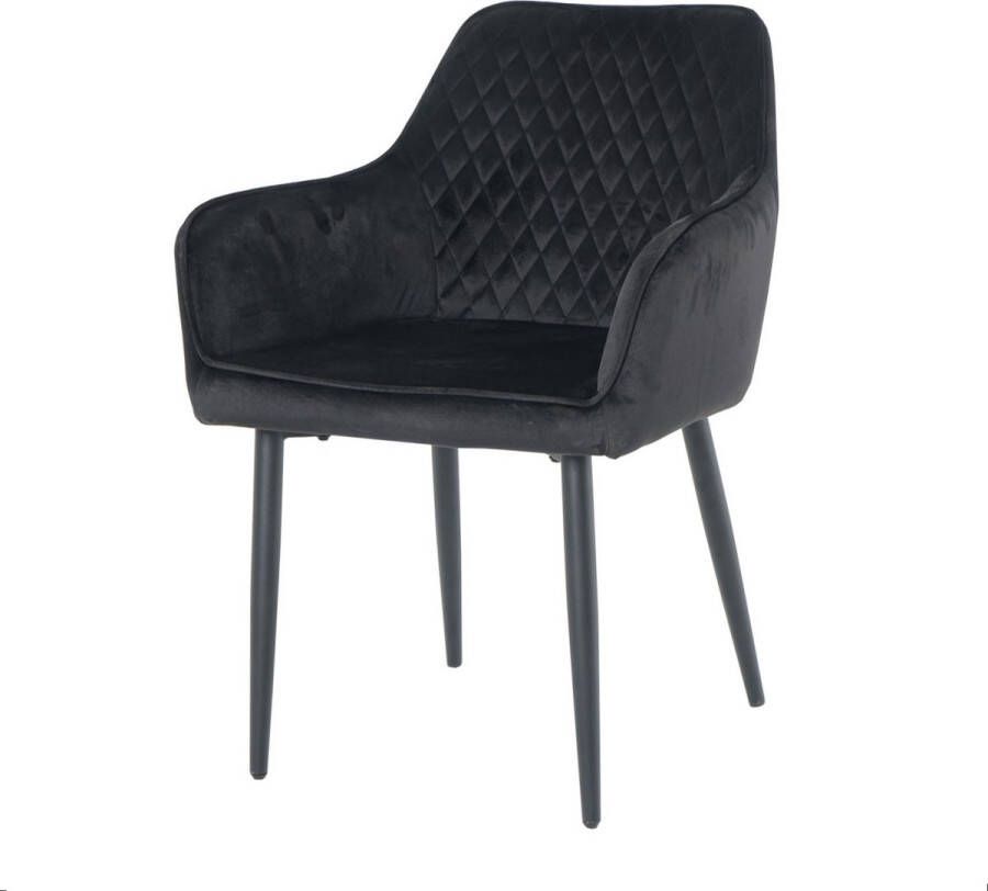 Merkloos velvet eetkamerstoel met armleuning Barcelona stoel met armleuningen eetkamerstoel velvet stoel zwart