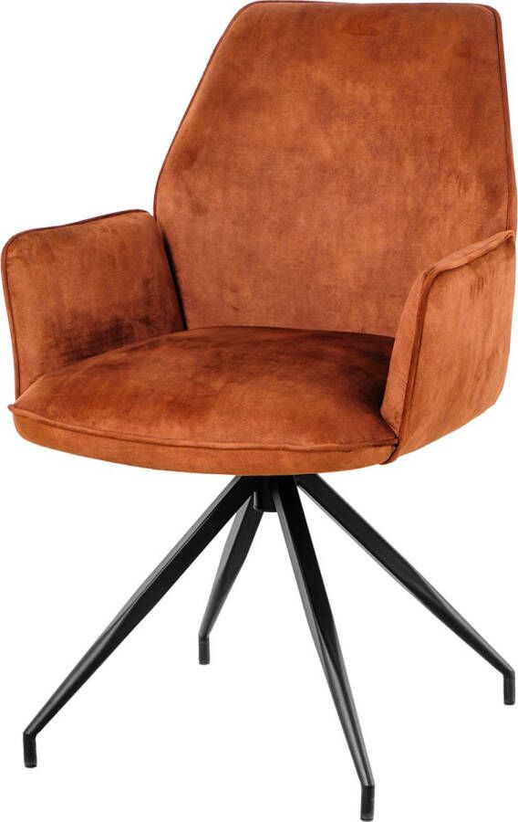 Merkloos Nuvolix velvet eetkamerstoel met armleuning Madrid stoel met armleuningen eetkamerstoel velvet stoel grijs