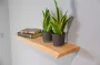 OAKcreators Wandplank boomstam onbehandeld 70 cm schuurvondst Dikte wandplank: 32 mm Breedte wandplank: 20 cm Lengte wandplank: Maatwerk M (> 60 cm 120 cm) - Thumbnail 1