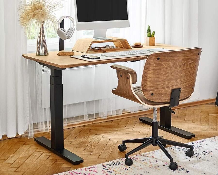 Oakywood Standing Desk Pro Touch Oak Veneer