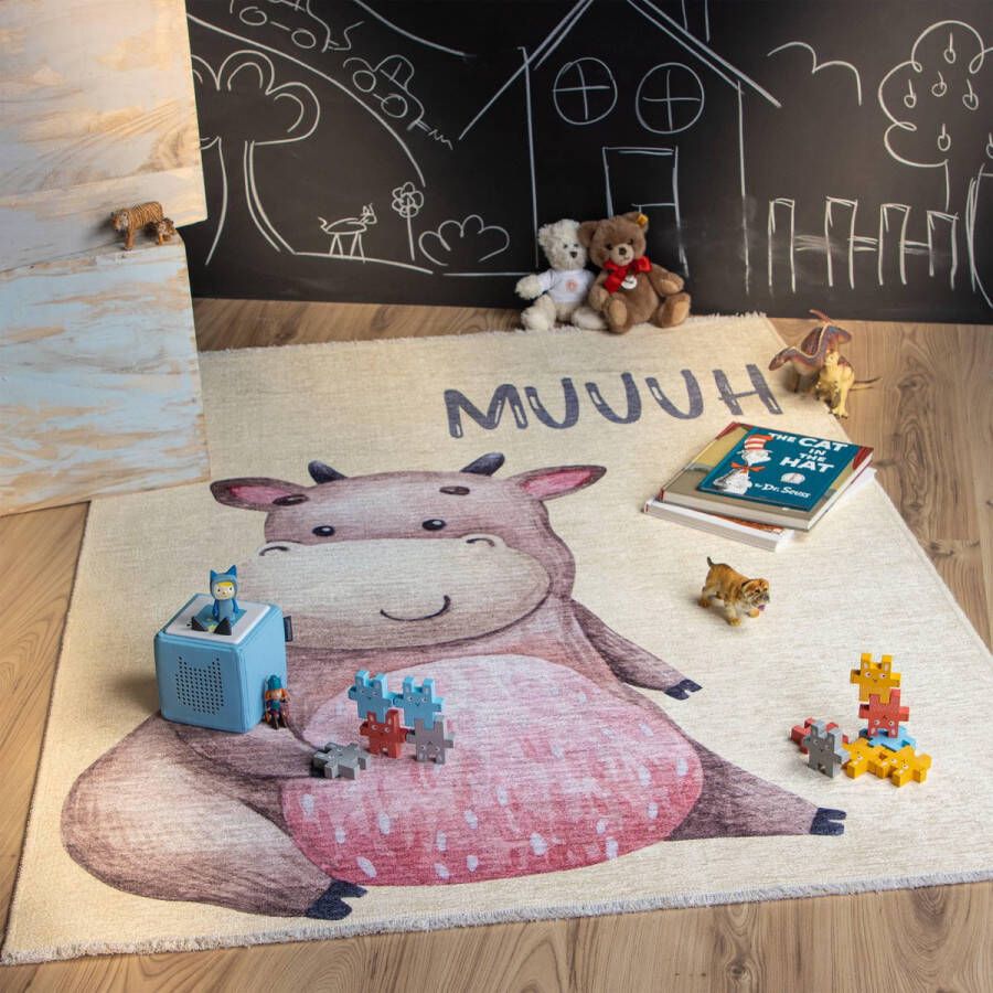 Obsession Greta Kindervloerkleed Koe