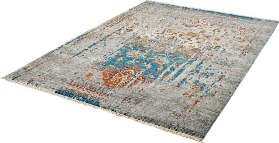 Obsession Vloerkleed My Laos 453 modern vintage design met franje - Foto 2