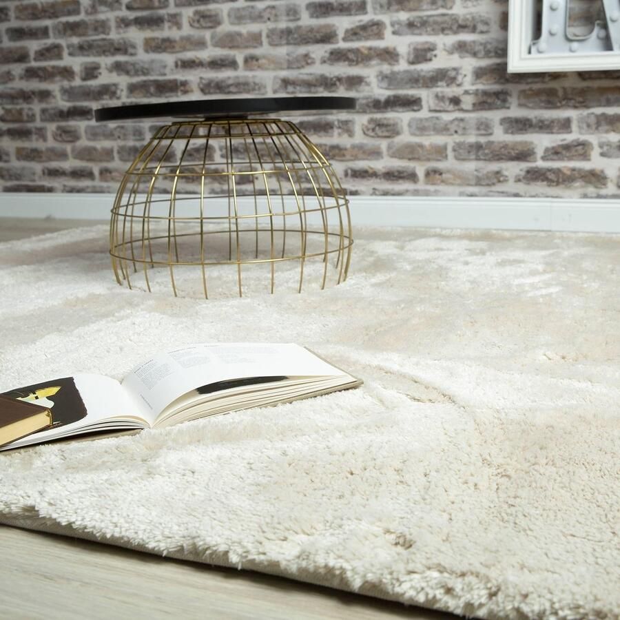 Obsession Hoogpolig vloerkleed My Curacao 490 Unikleuren zeer zachte pool handgetuft - Foto 2