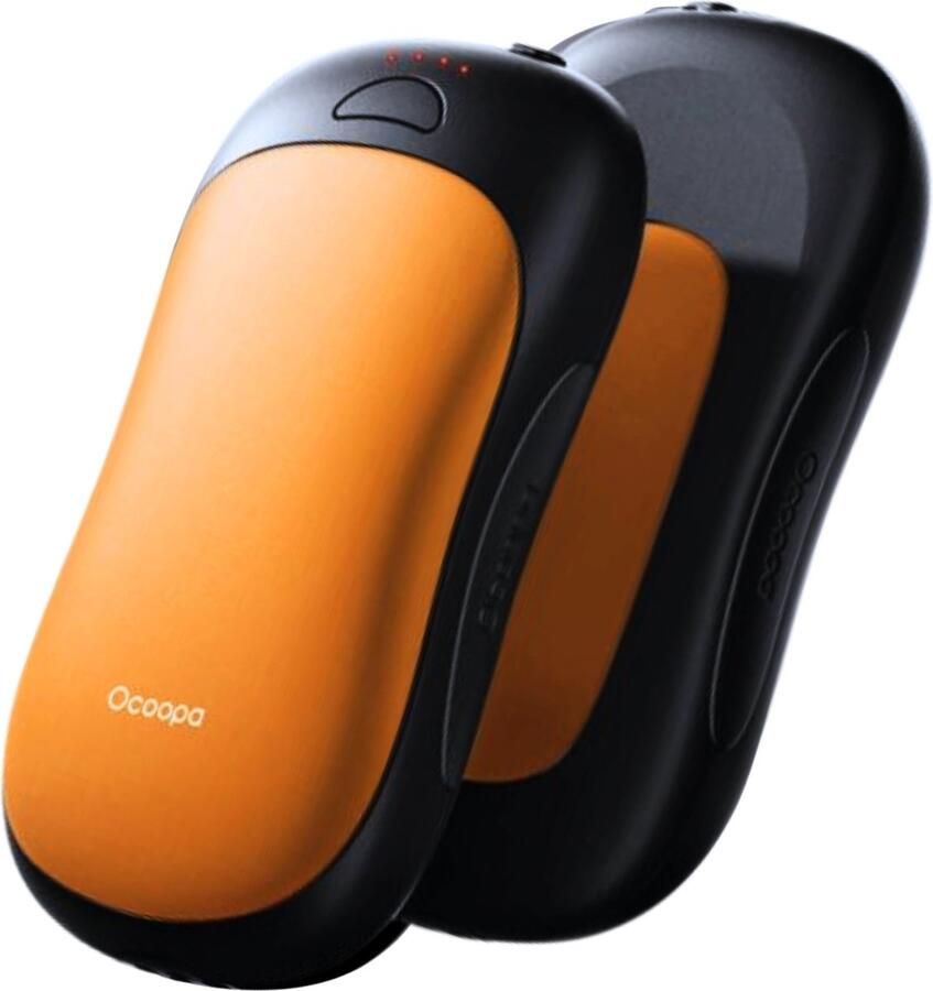 Ocoopa Herbruikbare Handwarmers UT3 PR0 2-delige Oplaadbare Handwarmers – Tot 14 Uur Warmte (2*7)– Powerbank 10.000 mAh – Innovatief Magnetisch Ontwerp – Handwarmers Herbruikbaar Raynaud Outdoor Golf
