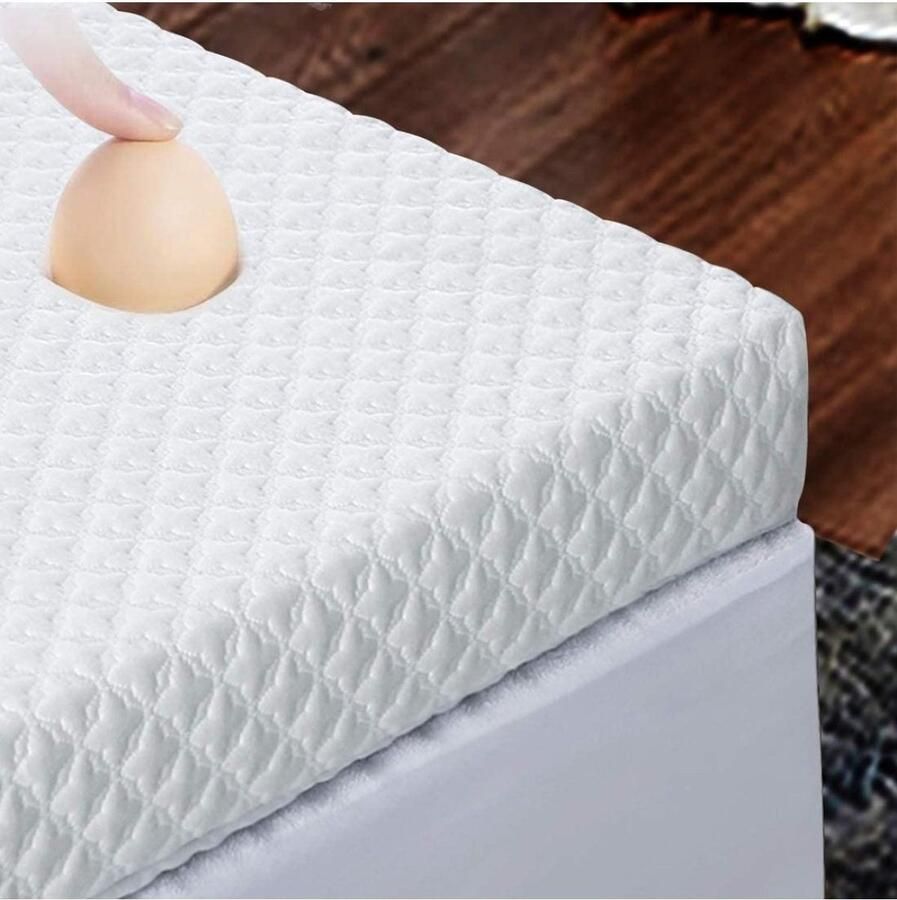 Odawonen.nl Topmatras Topper -Topdek Bamboo Gel Hybrid Traagschuim 120x190 9 cm dik