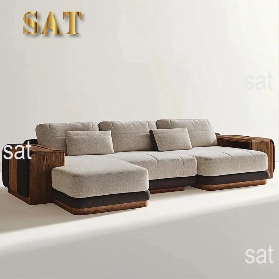 OE Home Luxe 3-zits Fluwelen Bank – Getuft Chesterfield Design – Scandinavisch-Amerikaans Meubilair met Vierkante Vorm en Elegante Metalen Poten – Voor Hotel of Woning