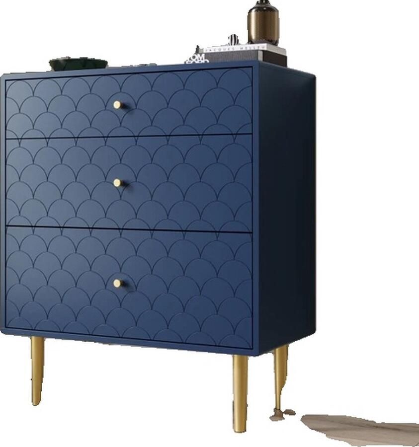 OEM Nachtkastje 2 deuren 3 laden 002