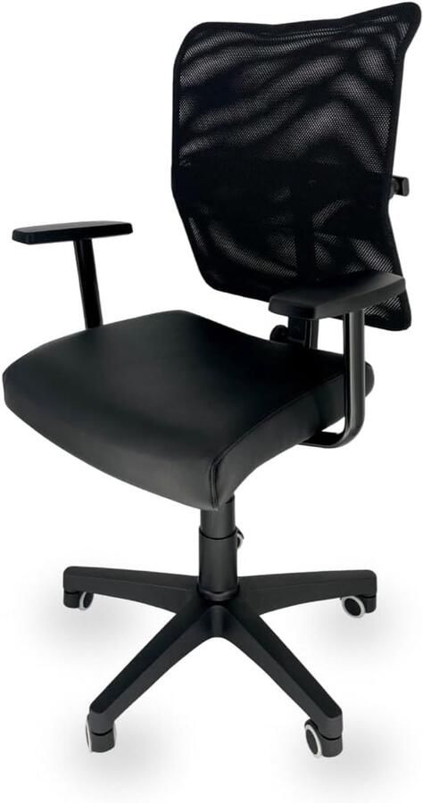 OFF LINE model SPARK Ergonomische bureaustoel met verstelbare netrugleuning met armleuningen voor bureau en thuiskantoor