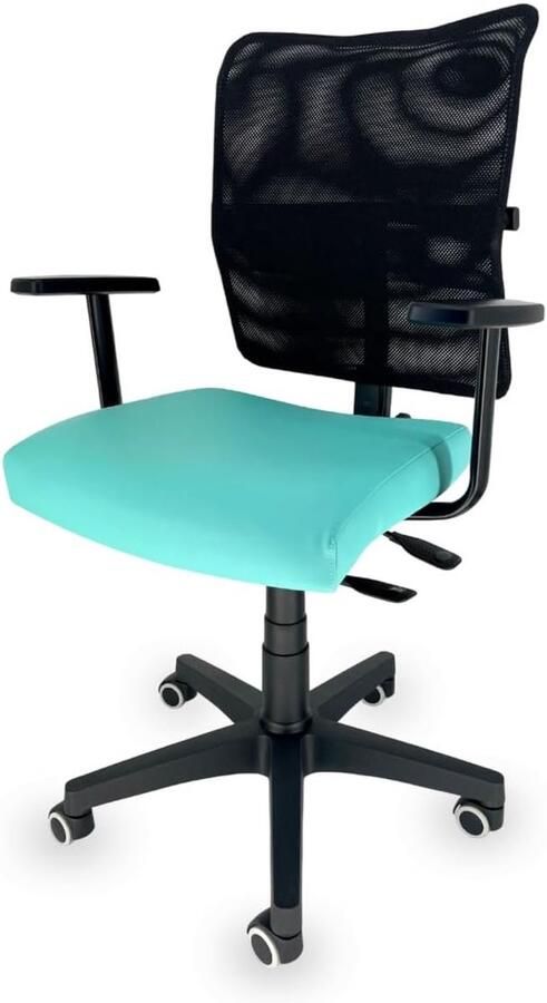 OFF LINE model SPARK Ergonomische bureaustoel met verstelbare netrugleuning met armleuningen voor bureau en thuiskantoor