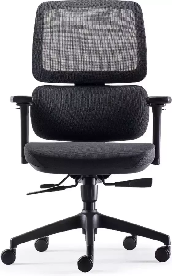 Offeco Bureaustoel Lissabon Bureaustoel Office chair Office chair ergonTomic Ergonomische Bureaustoel Ergonomisch Bureaustoelen ergonomische Bureaustoelen voor volwassenen Bureaustoel ARBO Chaise de bureau