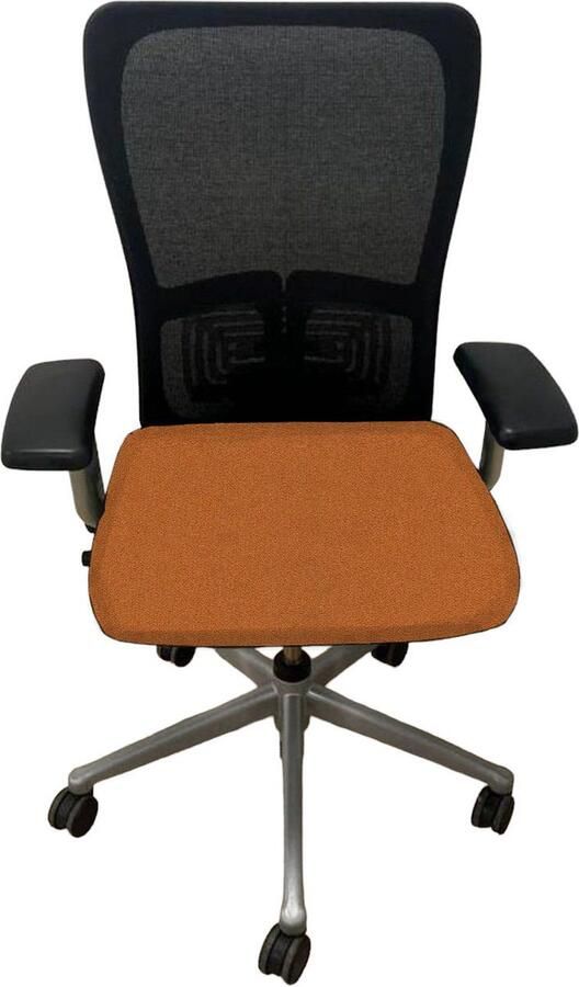 Offeco Haworth zody Comforto 89 oranje ergonomische bureaustoel full option